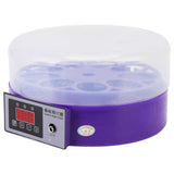 Poultry Hatcher Temperature Control Anti Interference Base Sink 9 Egg Incubator Digital Display DC12V US Plug 110‑240V for