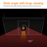Vision HD Camera Outdoor Door Bell Digital Video Doorbell Camera Wireless Door Peephole Viewer Outdoor Door Eye