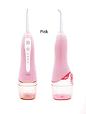 Oral Irrigator Portable Water Dental Flosser USB Rechargeable Water Jet Floss Tooth Pick 6 Jet Tips 240ml