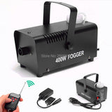 Fog Machine, 400W Smoke Machine Wireless Remote Control Smoke Machine Best for DJ Disco Home Party Festival Wedding Stage Effect
