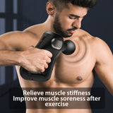 Massage Gun Deep Tissue Electric Massager Therapy Neck Body Foot Leg Shoulder Pain Relief Relaxation Fitness Shaping