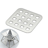 T-095 Stainless Steel Carbon Plate for BBQ Stoves High Temperature Resistant Barbecue Furnace Carbon Bed