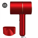 Blue Ray Negative Ion Hair Dryer US Plug Household Dormitory Supplies Fast Cold & Hot Air Switching Hair Dryer  Brush For Hair