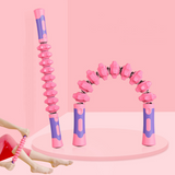 New flexible gear fitness muscle massage stick professional foam roller deep muscle relaxation roller thorn massager