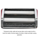 Electric Noodle Dumpling Press Machine Home Stainless Steel Noodle Maker Spaghetti Roller Dough Pressing Cutter Machine 220V