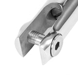 Stainless Steel Anchor Rotating Connector Suitable For 6-8mm/0.2-0.3in Chain Mooring For Boat Marine Ship Hardware Accessories
