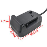 BAP18A Li-Ion Battery Adapter Converter Extended Line Weight Reducer For 18V Li-Ion Battery Electric Tool