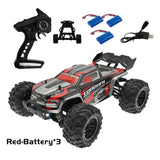 RC Cars 2.4G Carbon Brush Electric Off Road 4x4 Truck 1/16 4WD High Speed Remote Control Drift Racing 4CH Buggy For Kid Wltoys