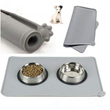 Personalized Pet Bowl Mat Waterproof Dog Cat Placemat For Dog Cat Custom Name Pet Food Pad Bowl Drinking Feeding Mat Easy Wash