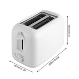 Bread Toaste with Removable Crumb Tray Toasters Cooking Appliances Home 6 Operating Modes Kitchen Mini Auto Breakfast Toaster