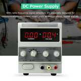 DC Power Supply Variable 15V 2A Digital Adjustable Switching Regulated Power Supply for Mobile Phone Laptop Repair Maintenance