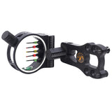 Five-Needle Sighting  Bow And Arrow Archery Accessories Fiber Sight Compound Recurve Bow With Light Adjustable For Shooting