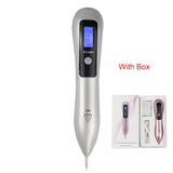 Betime LCD 9 Level Face Skin Dark Spot Remover Laser Plasma Pen Machine Mole Tattoo Removal Facial Freckle Tag Wart Beauty Care