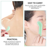 6pcs Board Facial Beauty Tool Natural Jade Guasha Plate