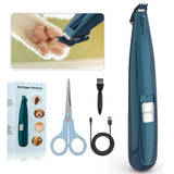 Dog Clippers Professional Pet Foot Hair Trimmer Dog Grooming Hairdresser Dog Shear Butt Ear Eyes Hair Cutter Rechargeable