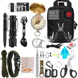 Survival Gear Tactical Gear Survival Kit Outdoor Camping First Aid Kit Multifunct Survival Supplies Gift For Husband,Boyfriend