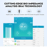 Body Fat Scale Smart Wireless Digital Bathroom Weight Scale Body Composition Analyzer With Smartphone App Bluetooth