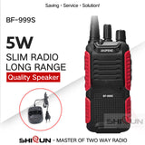 Baofeng bf-999s Plus Walkies Uhf band Military Level two way radio 999S(2) for security hotel ham BF999s upgrade of 888s 5W