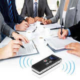 1 Set Portable LCD Screen 8GB Digital Voice Recorder Audio Recorder MP3 Player Telephone Dictaphone B7N5