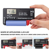 BT-168 PRO 168D Digital Battery Capacity Tester Universal Battery Tester Battery Capacity Tester Battery Testing Tool