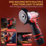 12V 2500mA Mini Angle Grinder DIY Cutting Machine Small Polishing Mechanical Grinder Grinder Grinder Hand Grinder