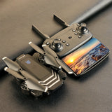 LS11 Drone Foldable 2.4G WIFI FPV HD Camera Gimbal Aerial Photography 120° Wide Angle Camera USB Charging Gifts