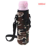 1000ml Tactical Water Bottle Holder Pouch Military Kettle Bag Camping Hiking Travel Survival Kits hydration backpack water bag
