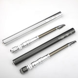 Portable outdoor survival fishing tool mini Telescopic fishing rod spinning fishing rod  J10
