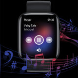 T12 Smart Watch Bluetooth Call 1.85inch Men Women AI Voice Assistant DIY Dial Health Monitoring Music Play Smartwatch