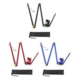 Outdoor Folding Lamp Pole Bracket Tent Camping Portable Hanging Light Holder Aluminum Alloy Fishing Light Fixing Rack