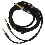 Headphone Cable 8 Core Balanced 4.4mm to Dual 3.5mm Earphone Cable Replacement For MDR Z7 Z1R for Teloon D7200 D600 D9200