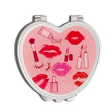 Double sided Folding Small Makeup Mirror Foldable Portable HD Mirror Cosmetic Portable Mirror Beauty Tools