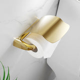 Bathroom Hardware Accessory Series Soild Brass Towel Rack Paper/Toilet Brush Holder Corner Shelf Robe Hooks Gold New Arrival