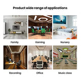 12 Pcs Sound-Absorbing Panels,Sound-Proof Absorbing Tiles for Echo and Bass Isolation,for Wall Decor&amp; Acoustic Treatment