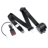 Cable Retractable 3 point car auto ELR Seat Belts Lap belt Emergency lock Safety seat belt Strap 26700N  With Alarm Sensor