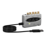 Behringer U-Phono UFO202 High-quality USB Audio Interface high-resolution 48 kHz converters for high-end audio quality