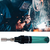 Gas Soldering Iron Kit Welding Pen Professional Butane Portable Outdoor Home Cordless Easy Refill Burner Blow Torch Tip Tool