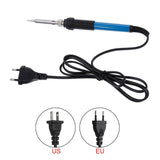 Handskit 60W 110V/220V Electric Soldering Iron Kit with Adjustable Temperature Welding Iron Electronic Repair Tool
