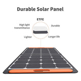 100W Outdoor USB Solar Panel Bag Portable Solar Power Recharger Mobilephone Recharging Tool Folding Removable Solar Panels