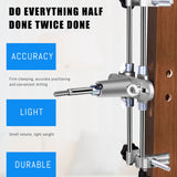 Door Lock Mortiser Kit Professional Locksmith Woodworking Hole Saw Opener Installation Mortising Jig Tool Maintenance Set