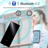 1.8-inch Touch Buttons Mp3 Music Player Bluetooth-compatible 4.2 Hifi Built-in Speaker Portable Player With Fm Radio Recording