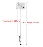 Full Metal Flexible Long Arm 120cm Smartphone/ Tablet Holder Universal Rotation Bed Table Lazy Stand for iPad Air 4 - 11''