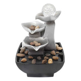 Water Fountain Decoration Continuous Water Circulation Rockery Fountain for Living Room