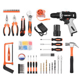 NANWEI 16.8V Electric Drill Cross Screwdriver&amp;Insulating Tape /Masonry/Flat Drills for Electrical Woodworking Repairing Tools