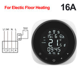 Tuya Wifi Smart Thermostat Digital Temperature Controller APP Control LCD Touch Screen Week Programmable Energy Saving