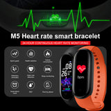 New Product M5 Smart Watch Men Digital Wristwatches Heart Rate Blood Pressure Monitor Sport Health Fitness Tracker Bracelet