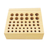 46 Holes 7/9/15mm Wooden Screwdriver Display Holder Tweezer Organizer For Watch Repair Tools Clock tool rack