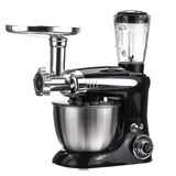Stand Mixer Stainless Steel Bowl 6-speed Kitchen Food Blender Juicer Meat Grinder Cream Egg Whisk Cake Dough Kneader Bread Maker