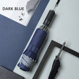 Windproof Reverse Folding Automatic Rain Umbrella For Men Women 10 Ribs Reflective Stripe Portable Female Umbrella Male Paraguas