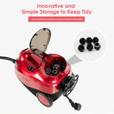 2000W Heavy Duty Steam Cleaner Mop Multi-purpose Deep Cleaning And Disinfection Large 1.5L Tank Automatically Power off